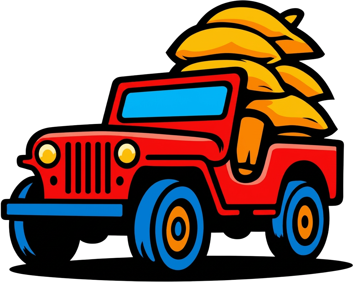 Urbanna Coffee Jeep mark — inspired by the Colombian Yipao